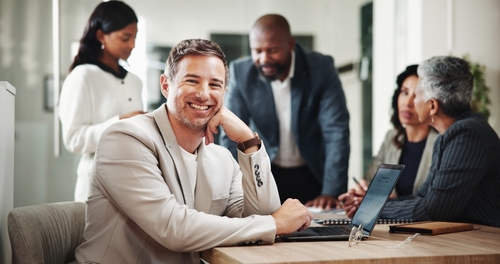 Business owner reviewing working capital options